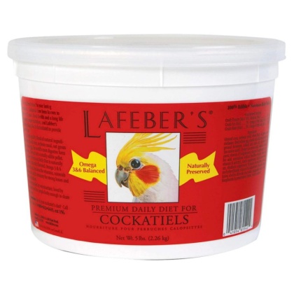 Lafeber Premium Daily Diet for Cockatiels - 5 lb