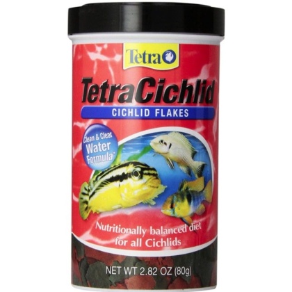 Tetra TetraCichlid Cichlid Flake Food - 2.82 oz