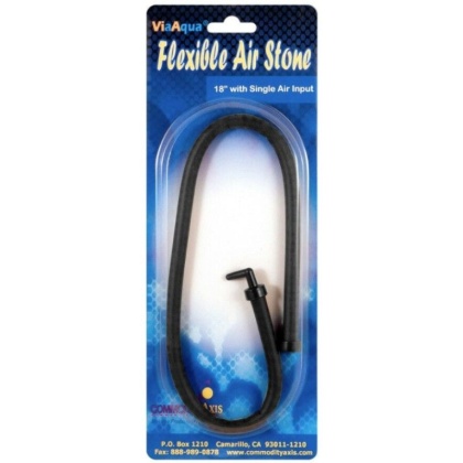 Via Aqua Flexible Single Input Air Stone 18\