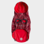Red - GF Pet Reversible ElastoFit Raincoat  - Small