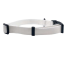 White - Cutie Ties Fun Design Dog Collar - Large