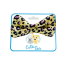 Cheetah Yellow - Cutie Ties Dog Bow Tie - One Size
