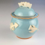 Sky Blue - Cat Treat Jar - Jar