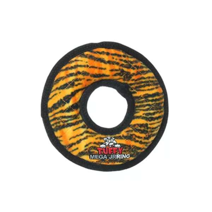 Orange & Black - Tuffy Mega Jr Ring - Mega