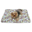 Blue - Ultra Soft Minky/Plush Monkey Blanket - One Size