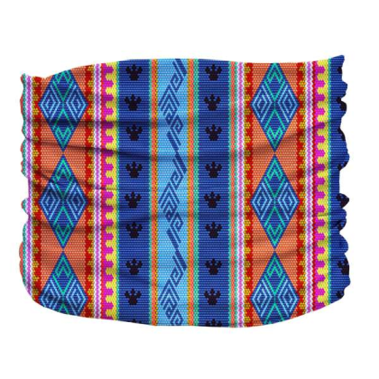 Multi - Bedouin Paws Pup Scruff - Small