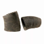 Black - WATER BUFFALO HORN TUFFIE- 100% Natural Dog Treat & Chews, Grain-Free, Gluten-Free, Dog Chewing Dental Toys, 2 COUNT, 7.5 oz - Medium