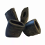 Black - WATER BUFFALO HORN TUFFIE- 100% Natural Dog Treat & Chews, Grain-Free, Gluten-Free, Dog Chewing Dental Toys, 2 COUNT, 7.5 oz - Medium