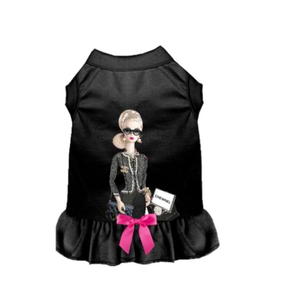Shopping Day with Barbie- Dog Dress - Small