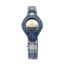 Blue Plaid & Denim - Apple Airtag Collar - Small