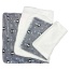 Gray - Ultra Thick Plush Penguins Blanket  - 50