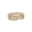 Champagne Fizz Vegan Leather Dog Collar - 15 - 19 inch