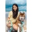 Aqua / Yellow - Island Vibes Waterproof Dog Leash