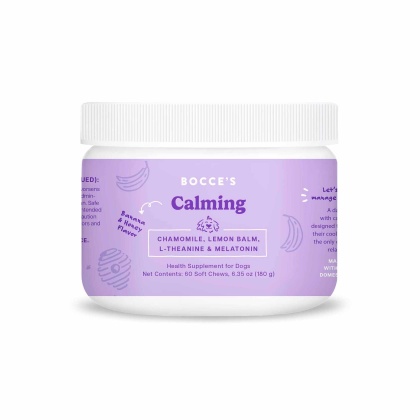 Bocce\'s Bakery Calming Soft Chew Dog Supplements 60 Count