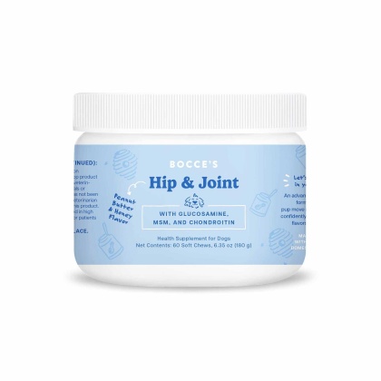 Bocce\'s Bakery Hip & Joint Soft Chew Dog Supplements 60 Count