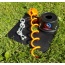 Double Dog Run Tangle-free Two Dog Tie Out Stake - Heavy-Duty Tie Out Stake - 1200lbs