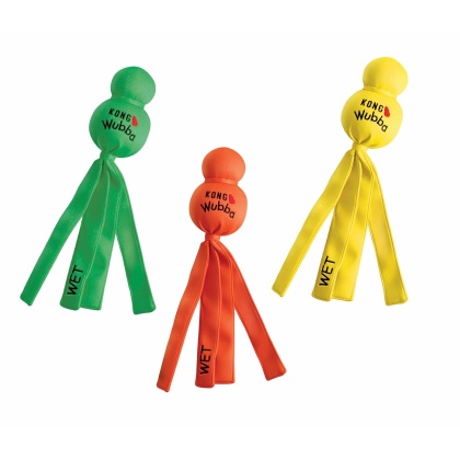 KONG(R) Wet Wubba Dog Tug Toy Assorted  - Large