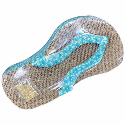 Multipet Margaritaville(R) Flip Flop Cat Scratcher 16\