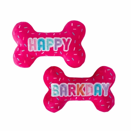 PetShop by Fringe Studio It\'s My Barkday Plush Dog Toy