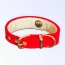 Red Velvet Bee Collar - 12