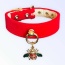 Red Velvet Bee Collar - 14