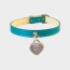 Rhinestone Heart Sniffany Dog Collar - 14
