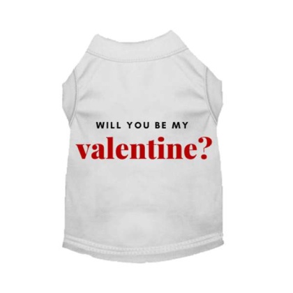 White - Will You Be My Valentine - Small