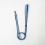 Jazz Blue Flat  - Appalachian Jazz Blue Flat Dog Leash - Medium 3/4in. wide by 6ft. long