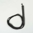 Cascades Graphite Stretchable Runner Dog Leash - 7 to 11 feet when stretched.