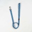 Tidal Pattern Flat Dog Leash - Small 5/8in. wide by 6ft. long