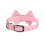Puppy Pink - Susan Lanci Designs Nouveau Bow Collar - Medium