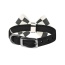 Red - Susan Lanci Designs Windsor Check Nouveau Bow Collar - Medium