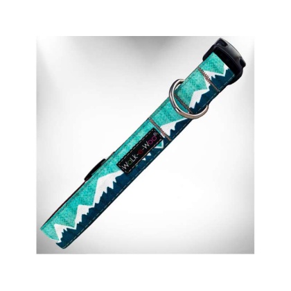 Wintergreen Snowcap Mtn - Mountain Dog Collars - S 3/4\