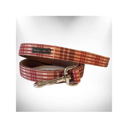 Steel Blue - Plaid Dog Collars - XS 5/8\