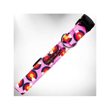 Colorado Pink - Colorado and Texas Dog Collars - S 3/4\