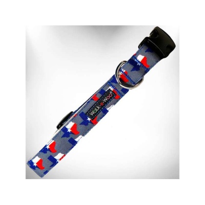 Texas Grey - Colorado and Texas Dog Collars - XS 5/8\