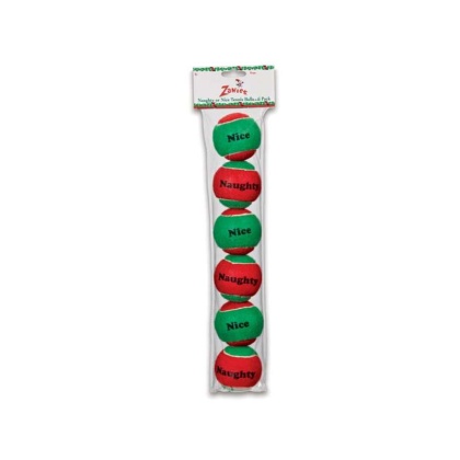 ZA Naughty or Nice Tennis ball 6pk
