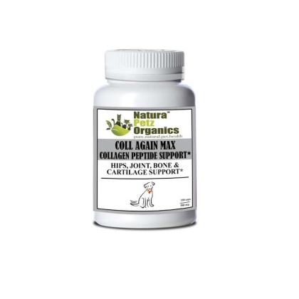 Coll Again Max Collagen Peptide Support Capsules* Hips, Joint, Bone & Cartilage Support* Dogs & Cats* - DOG 150 caps / 500 mg.