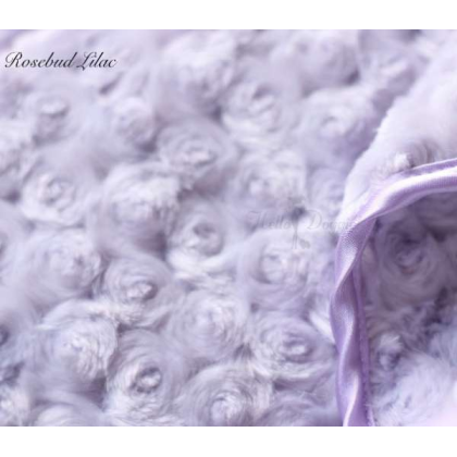 Lilac - Rosebud Dog Blanket - Large