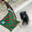 Green/Red/Orange - Fall Leaves Dog Poop Bag Holders, Standard Size - 6.75x6.25