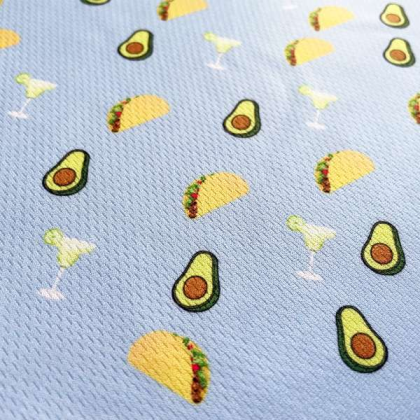 Taco Tuesday - Cutie Ties Tie On Dog Bandana - Large