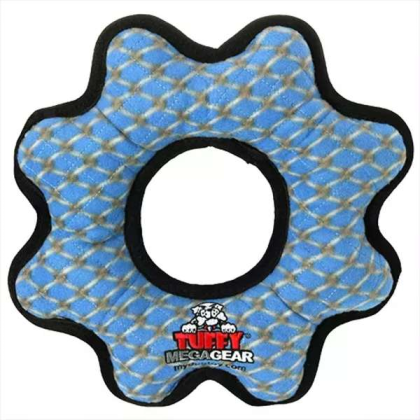 Blue - Tuffy Mega Gear Ring - Mega