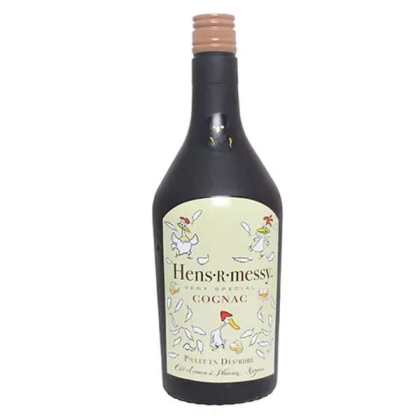Black - Silly Squeaker Liquor Bottle Hens R Messy - one size