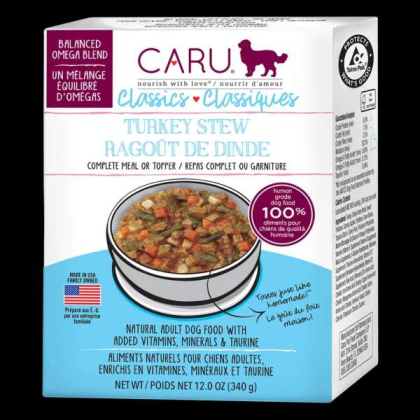 CARU Classics Turkey Stew for Dogs - 12 oz (Case of 12)