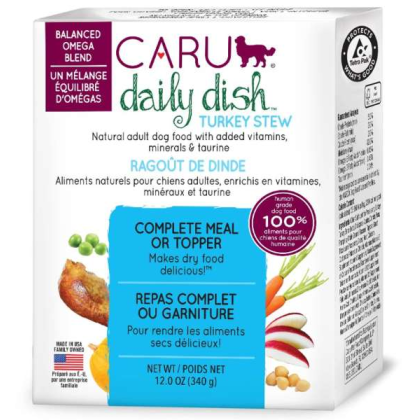 CARU Daily Dish Turkey Stew for Dogs - 12 oz (Case of 12)