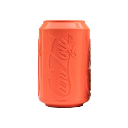 Orange Squeeze - SP Can Toy Durable Rubber Chew Toy & Treat Dispenser  - Small