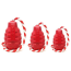 Red - USA-K9 Grenade Durable Rubber Chew Toy, Treat Dispenser, Reward Toy, Tug Toy, and Retrieving Toy - Large