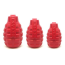 Red - USA-K9 Grenade Durable Rubber Chew Toy & Treat Dispenser - Large