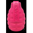Pink - USA-K9 Puppy Grenade Durable Rubber Chew Toy & Treat Dispenser for Teething Pups - XL