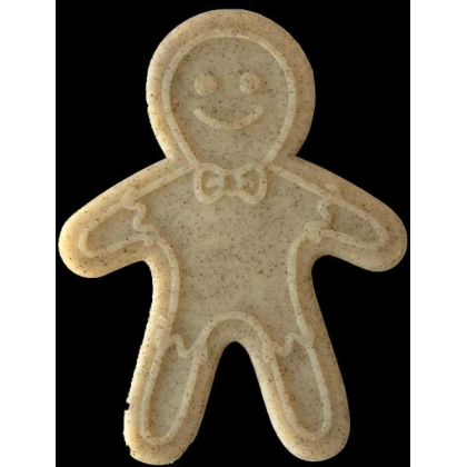 Brown - SP Gingerbread Man Ultra Durable Nylon Dog Chew Toy for Aggressive Chewers  - OSFA